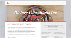 Desktop Screenshot of dietaryconsultants.com