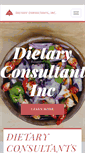 Mobile Screenshot of dietaryconsultants.com